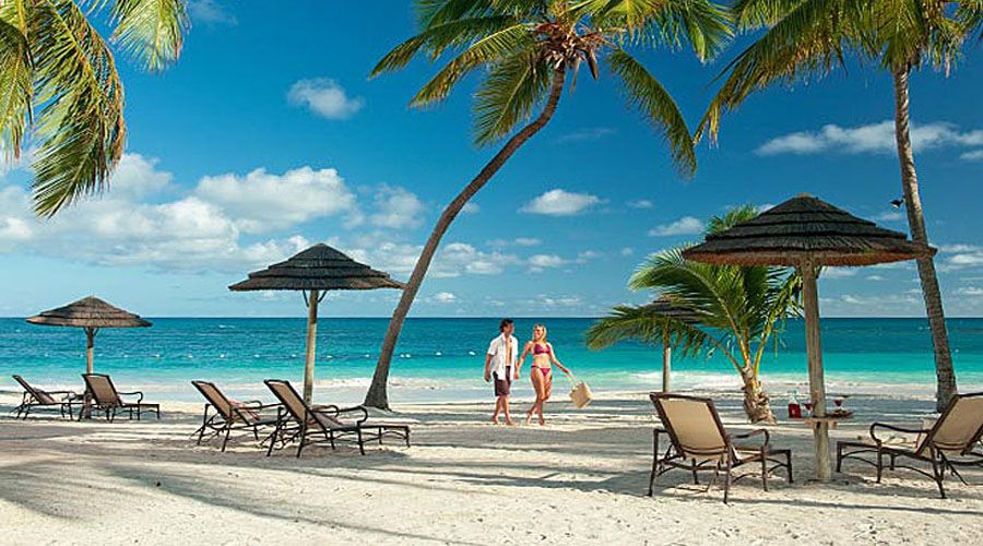 couples on beach