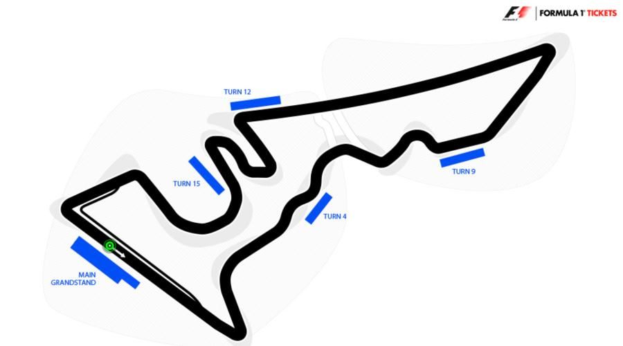 F1 Grand Prix Map