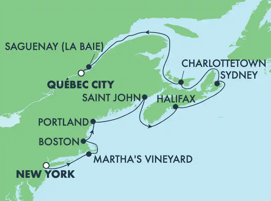 All-Inclusive Canada and New England Cruises